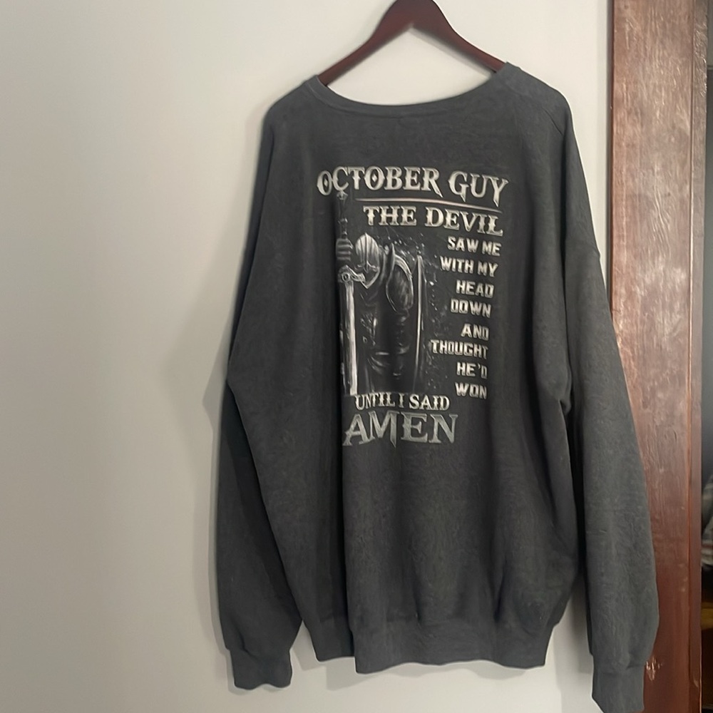 🖤Mens “October Guy” Sweatshirt XXL